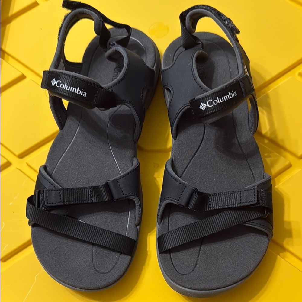 Columbia Black Sport Sandals